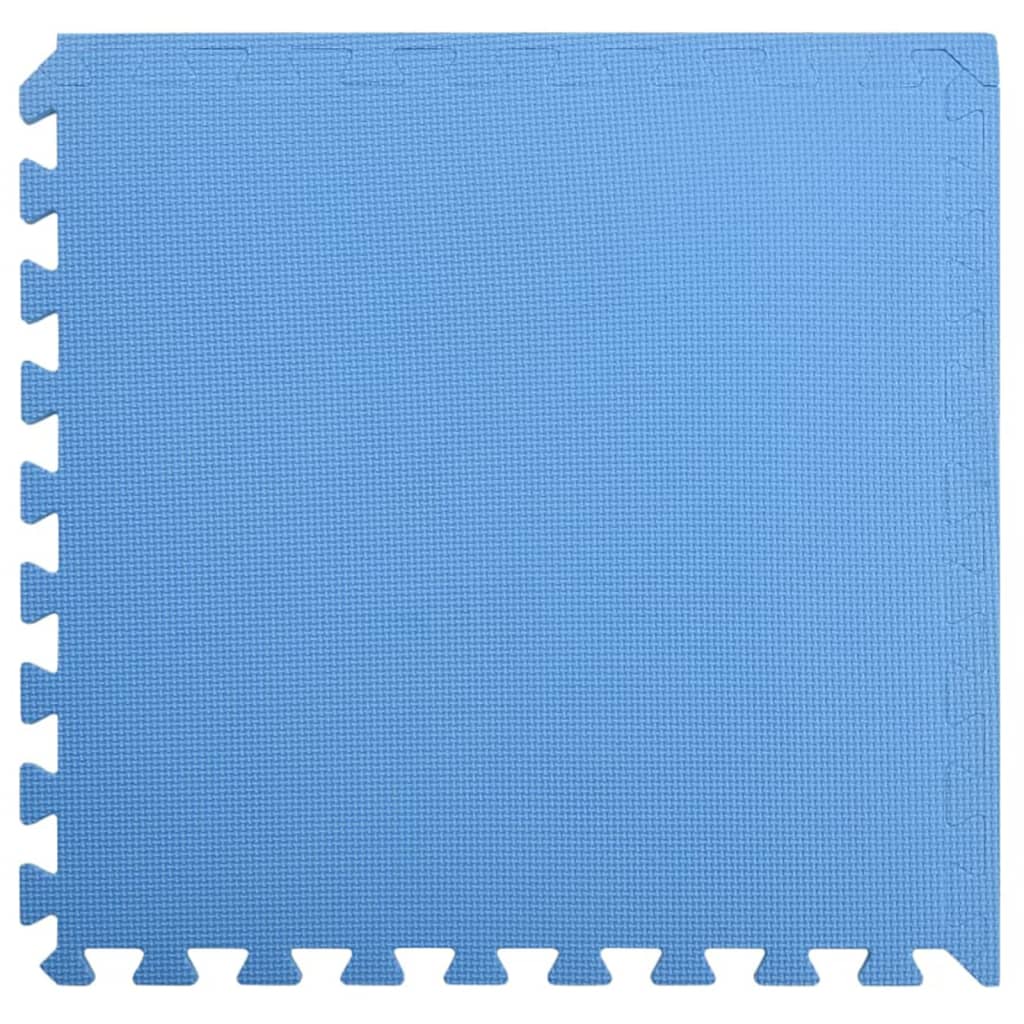 Floor Mats 24 pcs 8.64 m² EVA Foam Blue