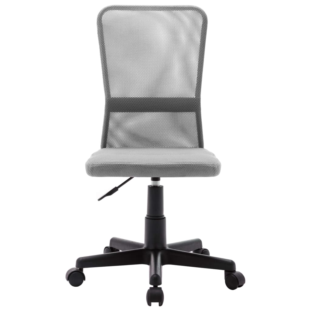 Office Chair Grey 44x52x100 cm Mesh Fabric