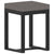 10 Piece Garden Lounge Set with Cushions Poly Rattan Anthracite