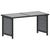 10 Piece Garden Lounge Set with Cushions Poly Rattan Anthracite
