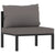 10 Piece Garden Lounge Set with Cushions Poly Rattan Anthracite