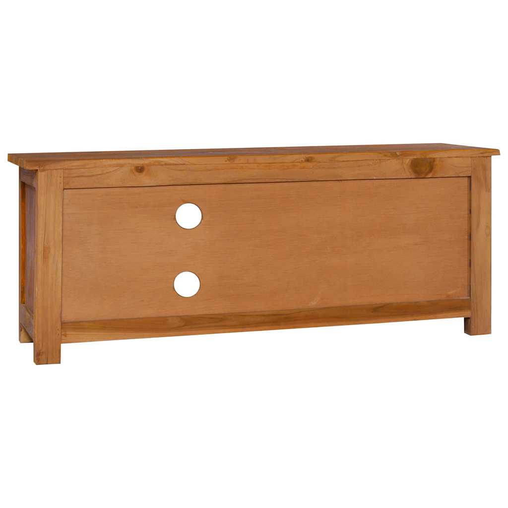 TV Cabinet 100x30x40 cm Solid Teak Wood