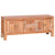 TV Cabinet 110x30x45 cm Solid Mahogany Wood