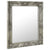 Wall Mirror Baroque Style 50x60 cm Silver