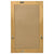 Wall Mirror Baroque Style 50x80 cm Gold