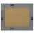 Wall Mirror Baroque Style 60x40 cm Black