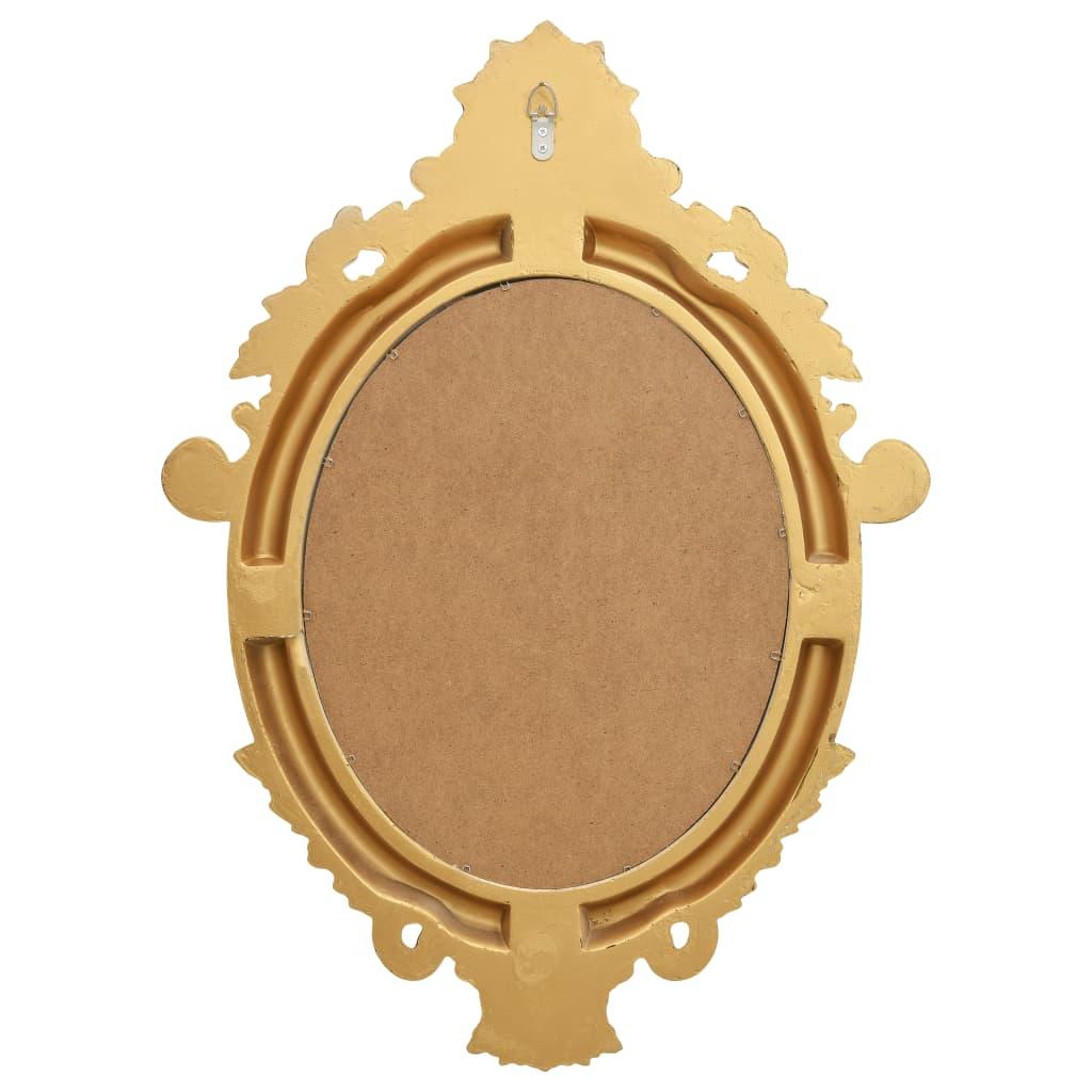 Wall Mirror Castle Style 56x76 cm Gold