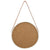 Wall Mirror with Strap 40 cm White