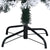 Artificial Christmas Tree with Flocked Snow Green 240 cm PVC