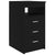 Desk Black 140x50x76 cm Engineered Wood
