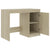 Desk Sonoma Oak 140x50x76 cm Engineered Wood