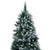 Artificial Christmas Tree with Pine Cones and White Snow 180 cm