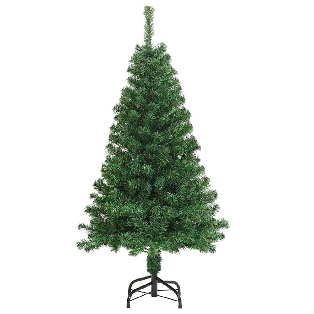 Artificial Christmas Tree with Thick Branches Green 150 cm PVC