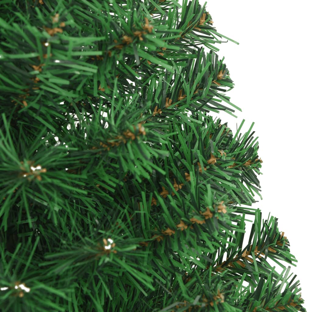 Artificial Christmas Tree with Thick Branches Green 150 cm PVC