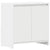 Bathroom Cabinet White 60x33x61 cm Engineered Wood