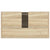 Bathroom Cabinet Sonoma Oak 60x33x61 cm Engineered Wood