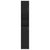 Bathroom Cabinet Black 32x25.5x190 cm Engineered Wood
