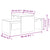 Coffee Table Set Sonoma Oak 100x48x40 cm Engineered Wood