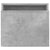 Coffee Table Set Concrete Grey 100x48x40 cm Engineered Wood