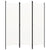 3-Panel Room Divider White 150x180 cm