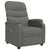 Massage Chair Dark Grey Fabric