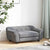 Dog Sofa Grey 72x45x30 cm Plush
