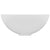 Luxury Bathroom Basin Round Matt White 32.5x14 cm Ceramic