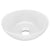 Bathroom Sink Ceramic Matt White Round