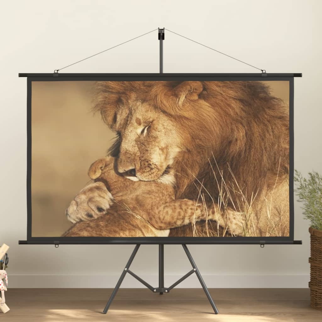 Projection Screen with Tripod 72&quot; 16:9