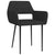 Dining Chairs 2 pcs Black Fabric