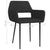 Dining Chairs 2 pcs Black Fabric