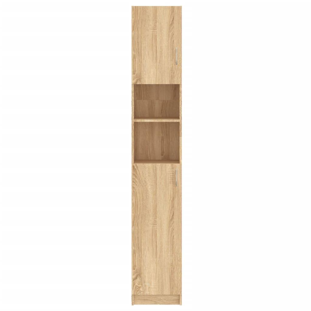Washing Machine Cabinet Set Sonoma Oak Engineered Wood