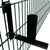 Dispensers for Privacy Fence Strips 3 pcs Steel