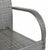 Stackable Outdoor Chairs 4 pcs Grey Poly Rattan
