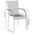 Stackable Outdoor Chairs 6 pcs Poly Rattan Black