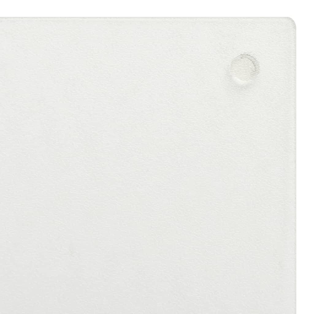 Chopping Boards 2 pcs Transparent Bubbles Pattern Tempered Glass