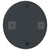 Wall Mirror Black 40 cm