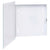 Key Box with Magnetic Board White 35x35x4cm