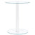 Coffee Table Transparent 40 cm Tempered Glass