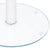 Coffee Table Transparent 40 cm Tempered Glass