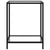 Console Table Transparent 60x35x75 cm Tempered Glass