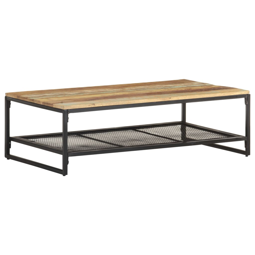 Coffee Table 110x60x35 cm Solid Reclaimed Wood