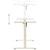 Electric Motorised Standing Desk Frame Height Adjustable White