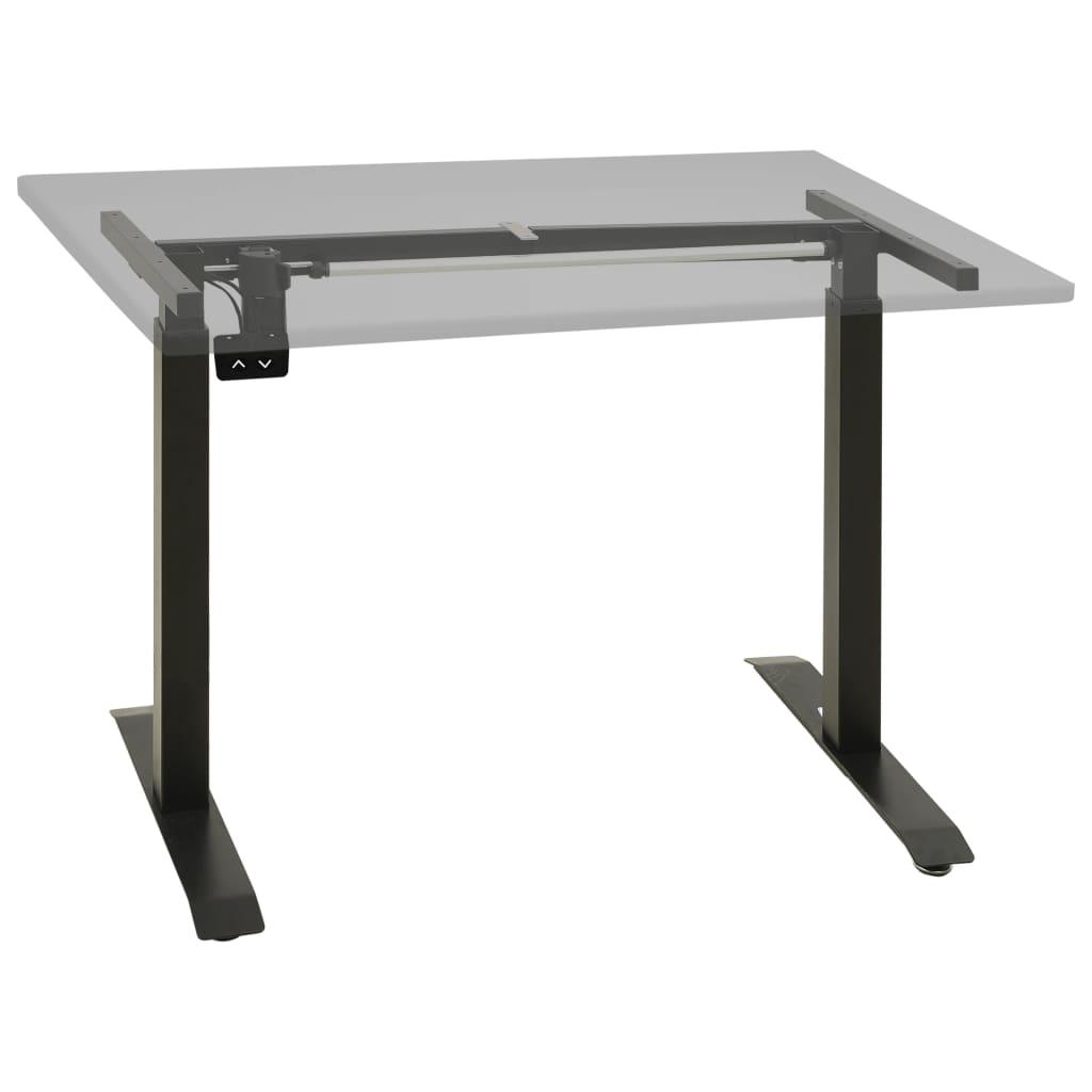 Electric Motorised Standing Desk Frame Height Adjustable Black