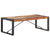 Coffee Table 120x60x40 cm Solid Wood
