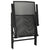 Folding Mesh Chairs 4 pcs Steel Anthracite