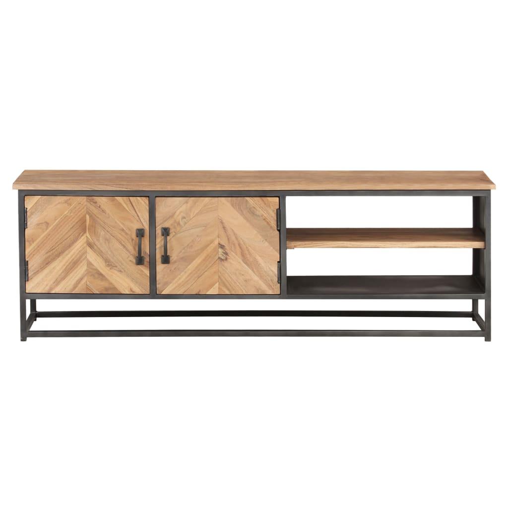 TV Cabinet 120x30x40 cm Solid Acacia Wood