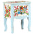 Hand Painted Bedside Cabinet 40x30x50 cm Solid Mango Wood