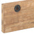 Hall Hanger with 5 Hooks 100x2.5x15 cm Solid Reclaimed Wood