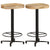 Bar Stools 2 pcs 66 cm Solid Mango Wood